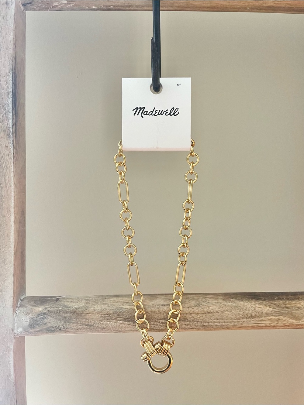 Madewell Gold Link Necklace - Picture 4 of 5